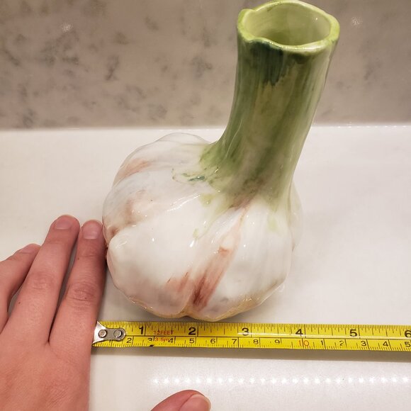 Vintage Vietri Garlic Vase Made in Italy 8984 - Picture 6 of 8